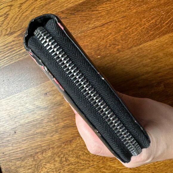 Prada Floral Continental Zip Around Wallet - Picture 11 of 12